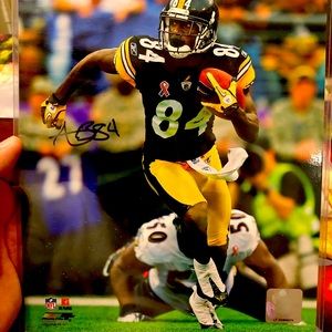 Antonio Brown signed with hologram COA ✍🏼